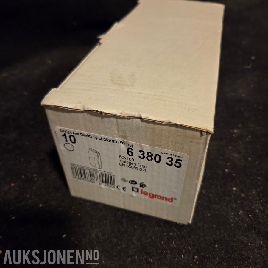 Elektromateriell (kraft, belysning, automasjon, nettverk, VVS-styring, installasjon)
